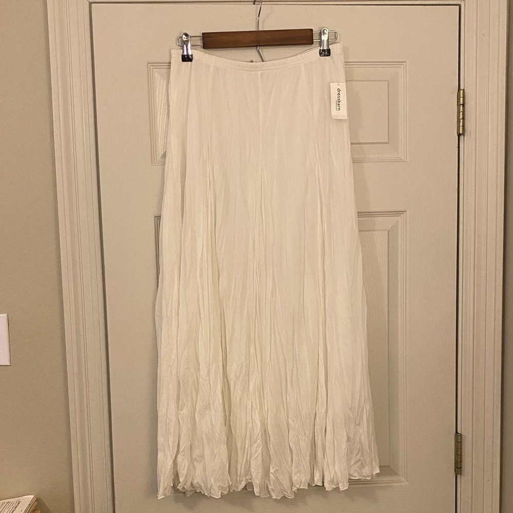 Brand New White Maxi Skirt